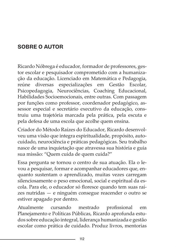 Página Sobre o Autor